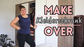 Kleiderschrank MAKE OVER 🧦 Wie leer bekomme ich meinen SCHRANK nach dem großen AUSMISTEN❓ [upl. by Enomrej]