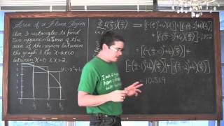 Estimating Area with Rectangles Part 1 of 2 Calculus 1 AB [upl. by Philpot]