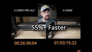 XCarve vs XCarve Pro Comparison Tests [upl. by Eylrac]