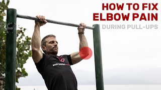 How to Fix Elbow Pain During Pull Ups 2 Simple Warmup Drills  Bodyweight Muscle [upl. by Nicola]