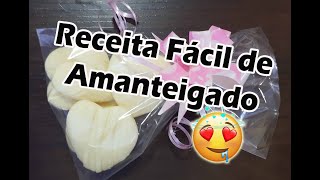 Biscoito amanteigado fácil e rápido  Receita de Sequilhos  3 ingredientes que derrete na boca 💞💞 [upl. by Morocco469]