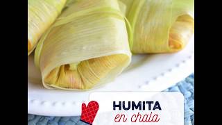 Recetas La Paulina  Humita en Chala [upl. by Anirret]