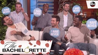 Rachels Men Play quotNever Have I Everquot With Ellen Degeneres  The Bachelorette 13x3 [upl. by Bahe472]