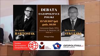 Debata dr Jacek Bartosiak i dr Leszek Sykulski o geopolityce Polski [upl. by Fromma]