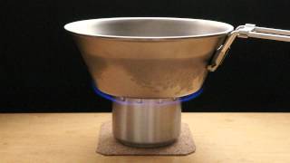 Alcohol Stove  Groove Stove [upl. by Haelak]