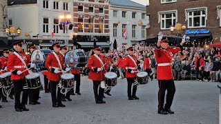 LINCOLN AND WELLAND REGIMENTAL BAND Taptoe Bergen op Zoom 2024 [upl. by Etselec]