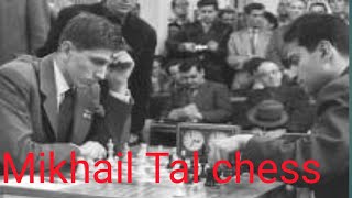 Mikhail Tal Vs M Graduss Tal chess game Tal best secrfice Tal amazing chess game [upl. by Oicnoel]