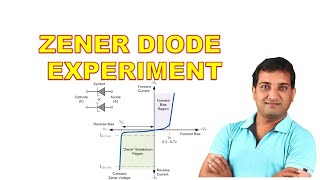 Zener Diode Characteristics Experiment  zener diode Experiment [upl. by Neural84]