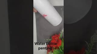 Beautiful bottle penting with finger technique shorts youtubeshorts [upl. by Lodie603]