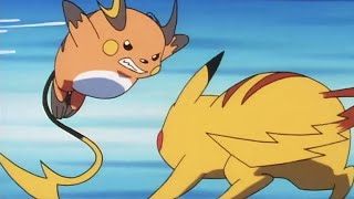 Pikachu vs Raichu   Pokémon  Ligue Indigo  Extrait officiel [upl. by Emie]