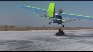 Combat Air Patrol in a Flightstar Ultralight [upl. by Oinota]