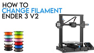 How to change filament  Ender 3 V2 [upl. by Adnylem]