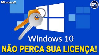 Você usa WINDOWS Cuidado para NÃO PERDER a sua Licença [upl. by Feirahs]