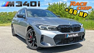 BMW M340i LCI RaceChip  REVIEW on AUTOBAHN [upl. by Iht]