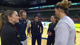 NBA G League First AllFemale Officiating Crew [upl. by Alvie]