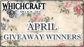 Random Giveaway April Winner 2024 [upl. by Pickar]