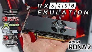 RX 6400 HighEnd 4K EMU Testing This New lowCost RDNA2 Card Has The Power We Need [upl. by Danyluk]