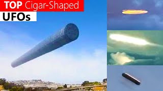 UFO Revolution ALIENS CAUGHT ON CAMERA cigarshaped UFO sightings [upl. by Mcclure178]