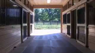 King Barns  Video Barn Tour of Epic Farm Middlefield CT [upl. by Fraase]