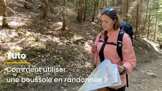 Comment utiliser une boussole de randonnée [upl. by Wain]