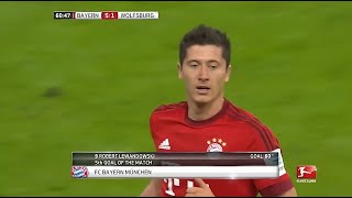 Lewandowskis 5 Goals MASTERPIECE [upl. by Julis899]