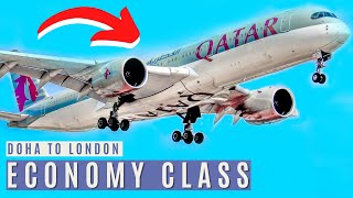 Flying QATAR AIRWAYS Economy Class B777300ER Worlds BEST Economy [upl. by Melli]