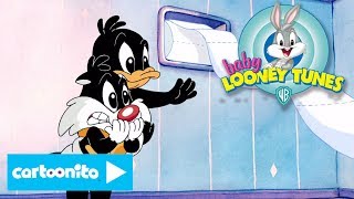 Baby Looney Tunes  Bathroom Monster  Cartoonito [upl. by Hammer]