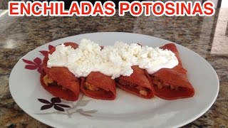 😍 ENCHILADAS POTOSINAS CDTV 😍 [upl. by Doowyah]