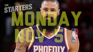 NBA Daily Show Nov 5  The Starters [upl. by Hsur]