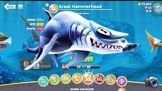 GREAT HAMMERHEAD SHARK VIDEOPLAY gameplay sharkworld [upl. by Melnick]