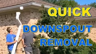 How to Modify Your Downspout Using the French Drain Mans Torrential Rain Kit [upl. by Eiramyelhsa]