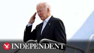 Joe Biden responds to heckler Everyone is entitled to be an idiot’ [upl. by Moriarty593]