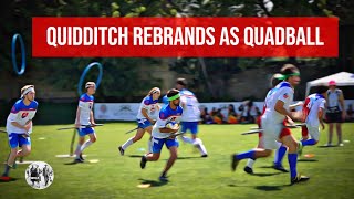 Quidditch rebrands as Quadball [upl. by Zachariah444]