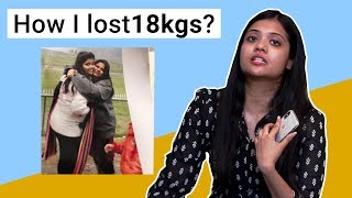 Tips for WEIGHT LOSS  How I reduced 18 kgs in 6 months ft Somya Luhadia [upl. by Nimzzaj]