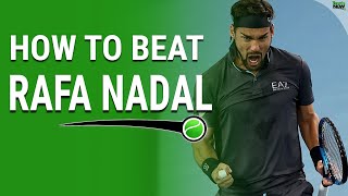 Fognini Shares Keys to Topping Nadal on Clay [upl. by Dekeles798]