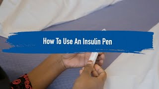 How To Use an Insulin Pen for Gestational Diabetes Somali Language [upl. by Assirroc]