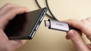 Как подключить USB C к HDMI  Обсудим варианты передачи изображения с телефона на телевизор [upl. by Fachan62]