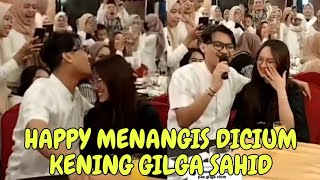 DETIK² GILGA SAHID CIUM KENING HAPPY ASMARA SEMUA ORANG TERIAK GEMBIRA [upl. by Nnaillij]