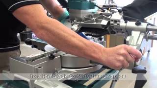 Makita Tool Tips Calibrating your slide saw [upl. by Levitt]