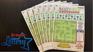 20K PRIZE CROSSWORD SCRATCH OFF TICKETS [upl. by Filippa]