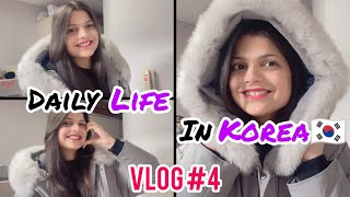 Buying ₩300000💰jacket  Daily life in korea vlog 🇰🇷❣️ [upl. by Gnouhc736]