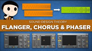 How FLANGER CHORUS amp PHASER process your sound  Sound Design Theory [upl. by Nellac]