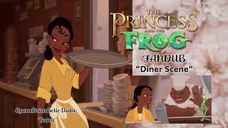 Princess and the Frog FANDUB Diner Scene Me as Tiana [upl. by Billie]