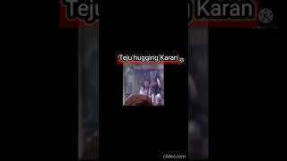 Finally Teju Hugged Karan BB15Karan KundraTejaswi PrakashTejran VMTejran Cute Moments [upl. by Noswal]