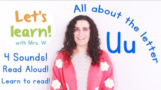 The Letter U  Foundation Reception Nursery EYFS Phonics  Single Phonogram Learn the Letter Sounds [upl. by Chaddy454]