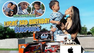 SURPRISING LUCAS ON HIS 3RD BIRTHDAY  ZEINAB HARAKE [upl. by Calloway]