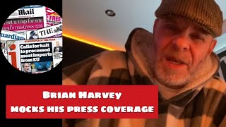 ExEast 17 Brian Harvey Mocks His Press Coverage [upl. by Reppep]