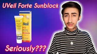 Reviewing UVeil Forte Sunscreen Liars [upl. by York662]