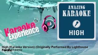 Amazing Karaoke  High Karaoke Version  Originally Performed By Lighthouse Family [upl. by Sid]