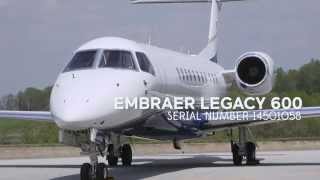 Embraer Legacy 600 SN 14501058 [upl. by Illehs]